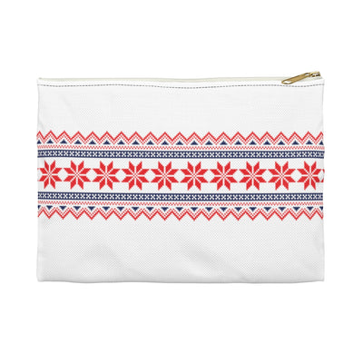 Nordic Sweater Accessory Pouch Small / White - Scandinavian Design Studio
