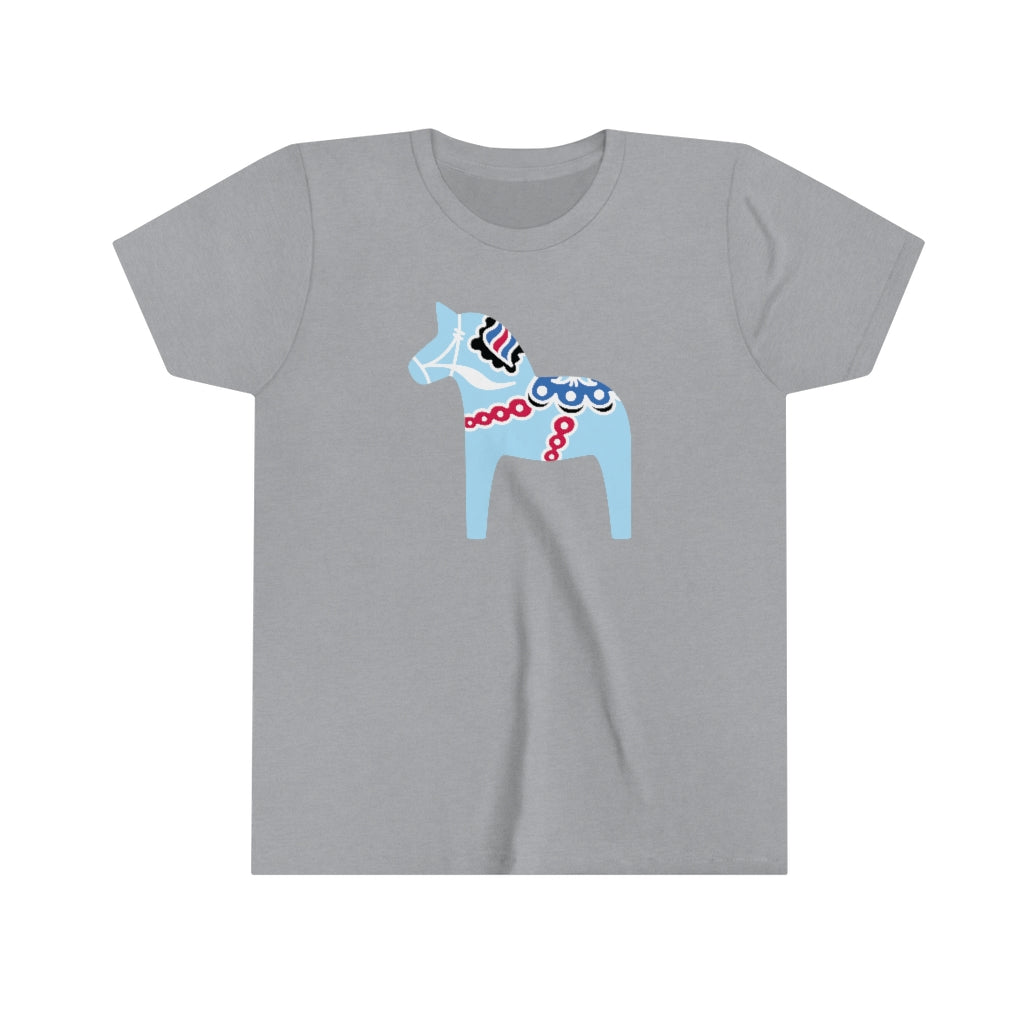 Midsummer Dala Horse Kids T-Shirt Scandinavian Design Studio