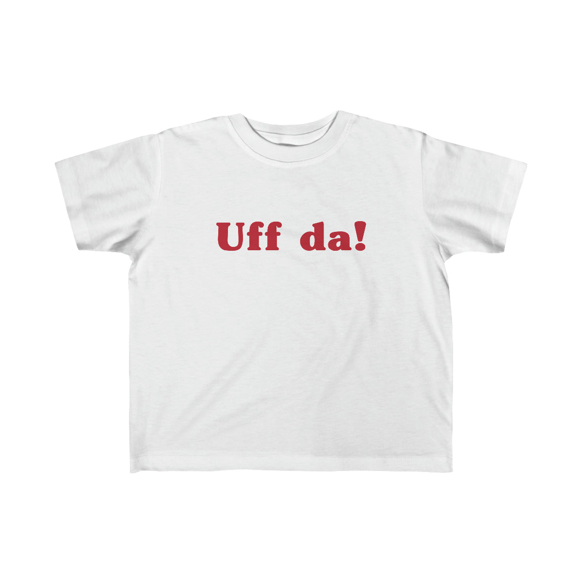 Uff Da Toddler Tee Scandinavian Design Studio