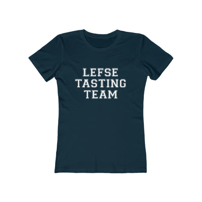 Lefse Tasting Team Women's Fit T-Shirt Scandinavian Design Studio