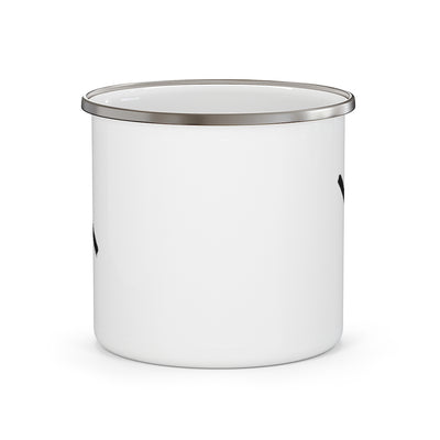 Nauthiz (Need) Viking Rune Enamel Camping Mug Scandinavian Design Studio