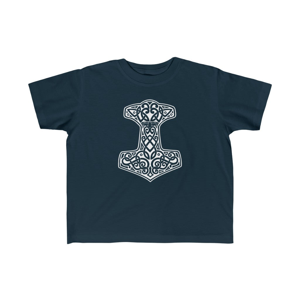 Thor's Hammer Mjolnir Toddler Tee Scandinavian Design Studio