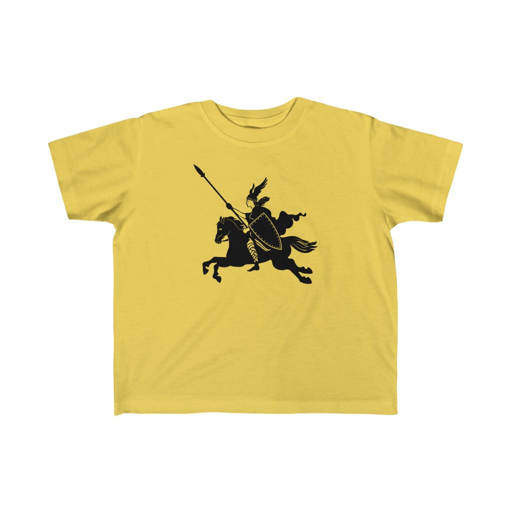 Valkyrie And Horse Toddler Tee Scandinavian Design Studio