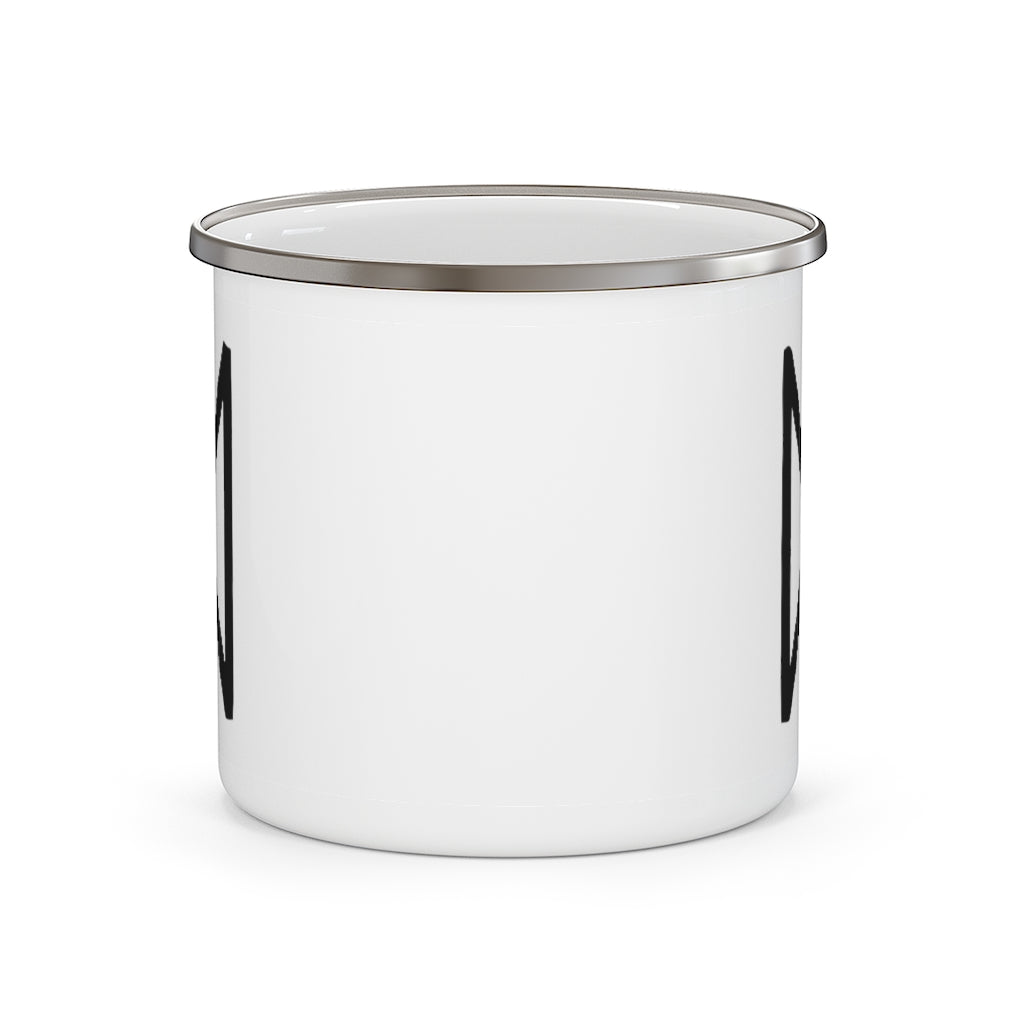 Dagaz (Day) Viking Rune Enamel Camping Mug Scandinavian Design Studio