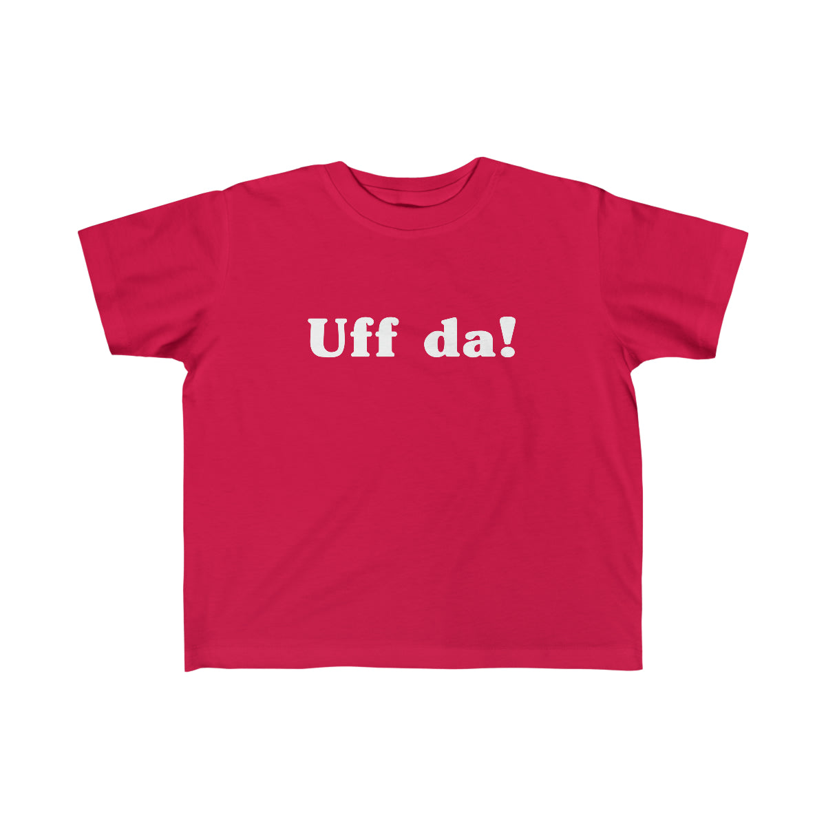 Uff Da Toddler Tee Scandinavian Design Studio