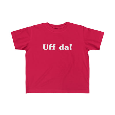 Uff Da Toddler Tee Scandinavian Design Studio