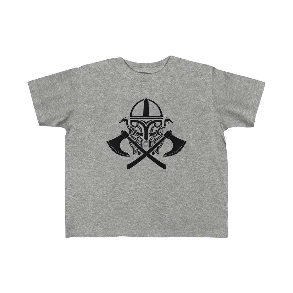 Viking Battle Gear Toddler Tee Scandinavian Design Studio