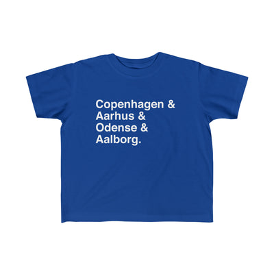 Cities Of Denmark Toddler Tee