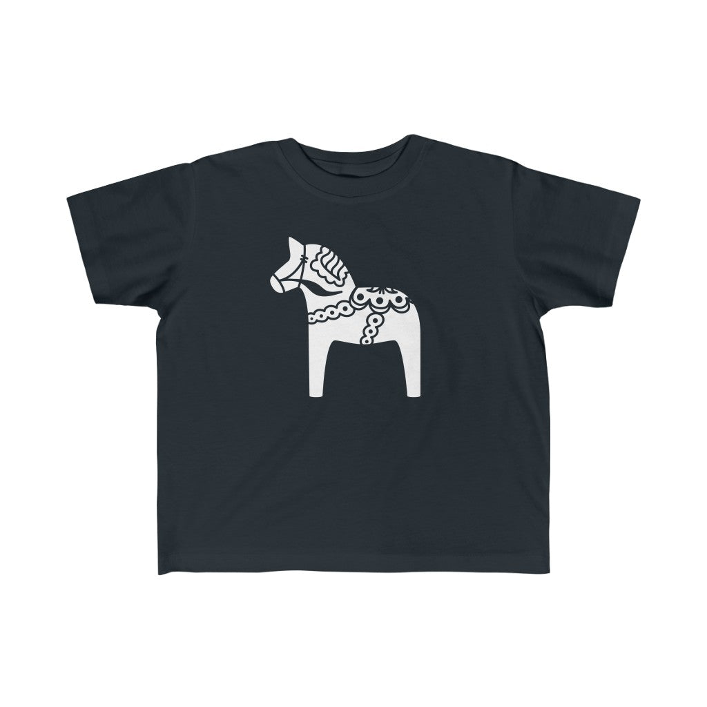 Swedish Horse Toddler Tee Scandinavian Design Studio