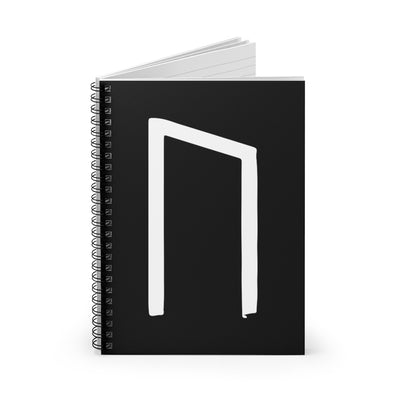 Uruz (Strength) Viking Rune Spiral Notebook Scandinavian Design Studio