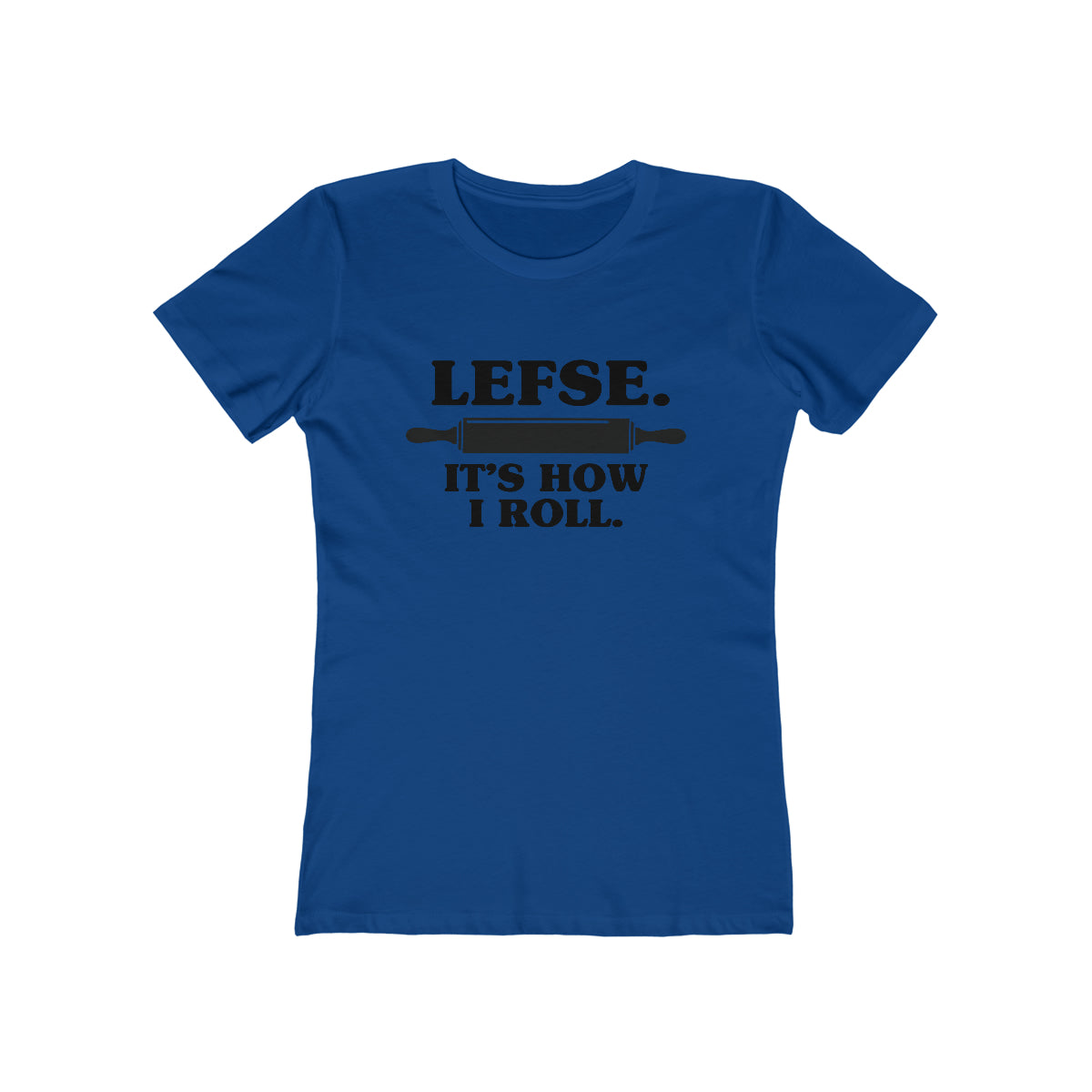 Lefse It's How I Roll Women's Fit T-Shirt Scandinavian Design Studio