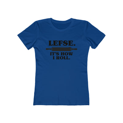 Lefse It's How I Roll Women's Fit T-Shirt Scandinavian Design Studio