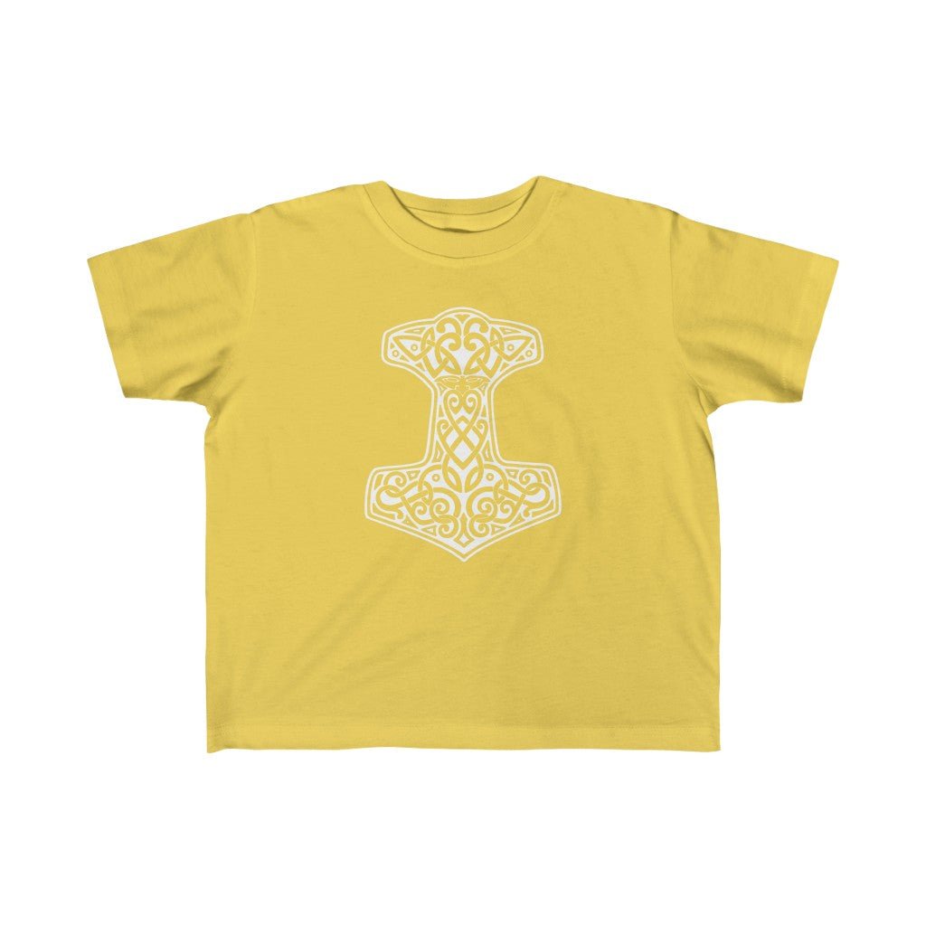 Thor's Hammer Mjolnir Toddler Tee Scandinavian Design Studio