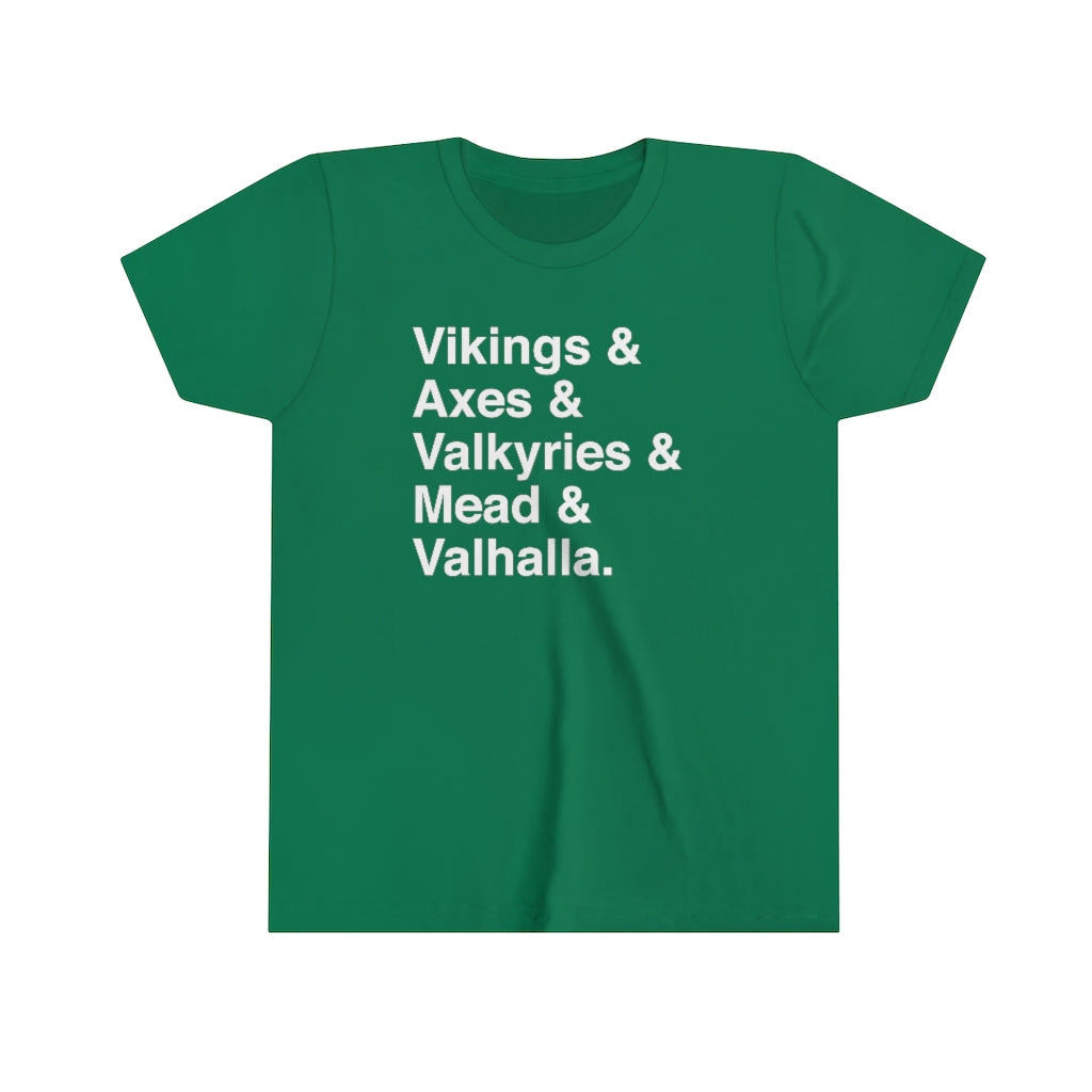 Viking Life Kids T-Shirt Scandinavian Design Studio