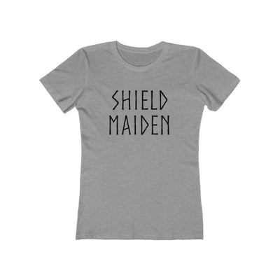 Shield Maiden Women's Fit T-Shirt Heather Grey / S - Scandinavian Design Studio