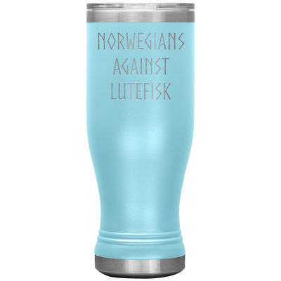 Norwegians Against Lutefisk Insulated Tumbler Scandinavian Design Studio