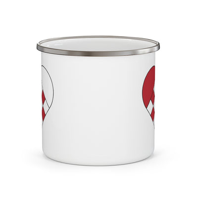 Jule Heart Enamel Camping Mug - Scandinavian Design Studio