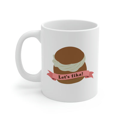Let's Fika Mug Scandinavian Design Studio