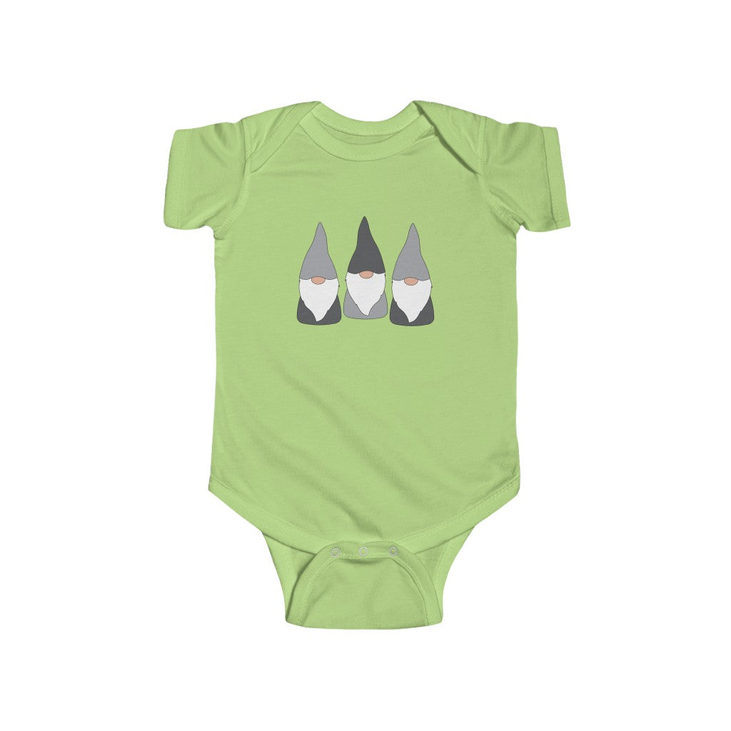 Scandinavian Gnomes Baby Bodysuit Scandinavian Design Studio