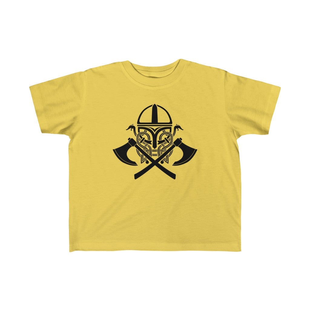 Viking Battle Gear Toddler Tee Scandinavian Design Studio