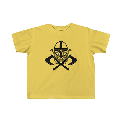 Viking Battle Gear Toddler Tee Scandinavian Design Studio