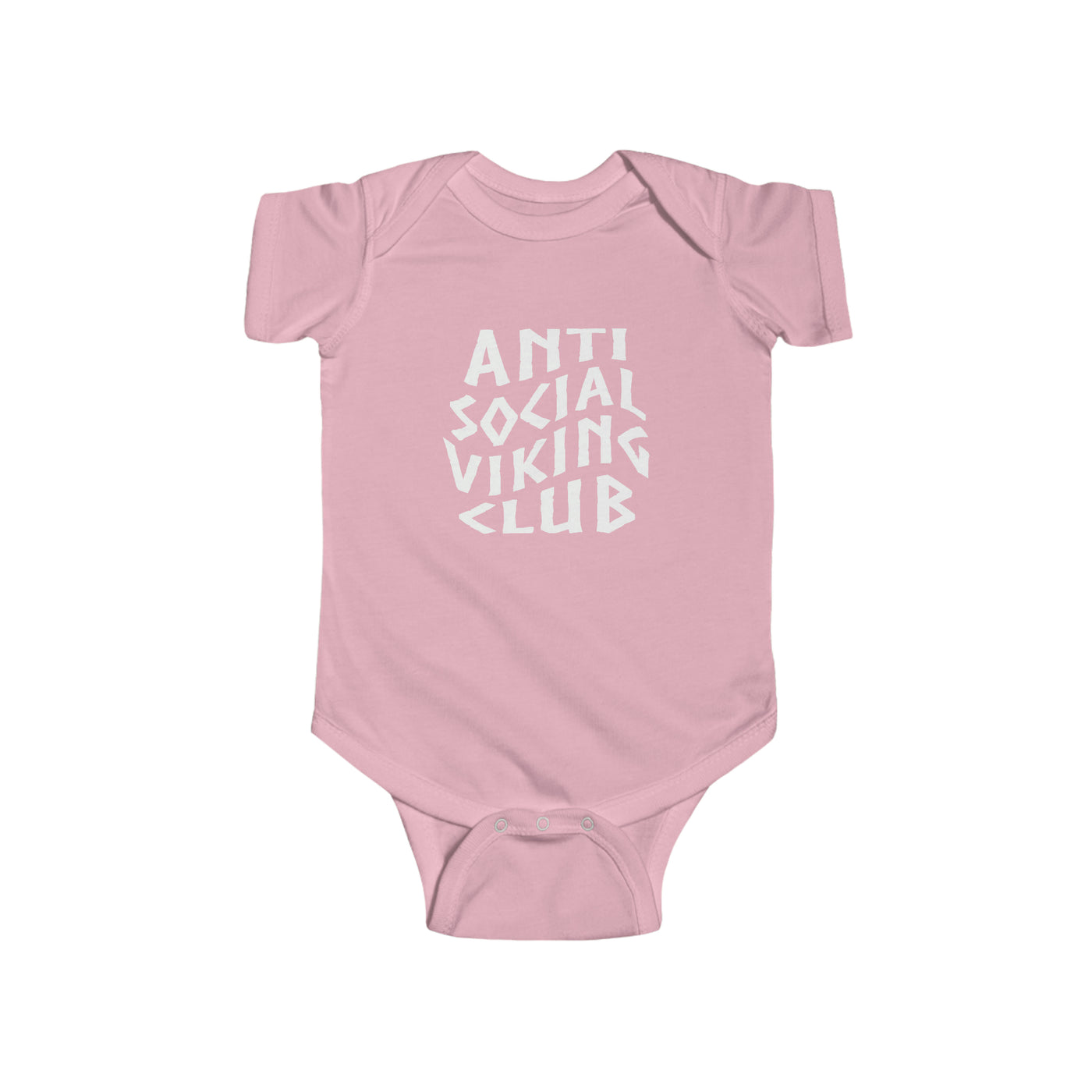 Anti Social Viking Club Baby Bodysuit