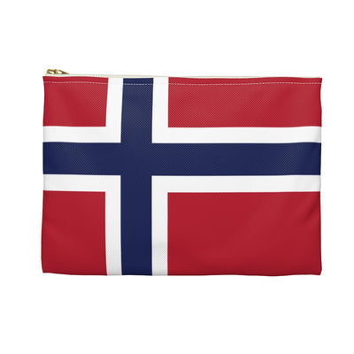 Norwegian Flag Accessory Pouch Scandinavian Design Studio