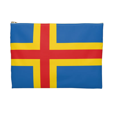 Åland Flag Accessory Pouch Scandinavian Design Studio
