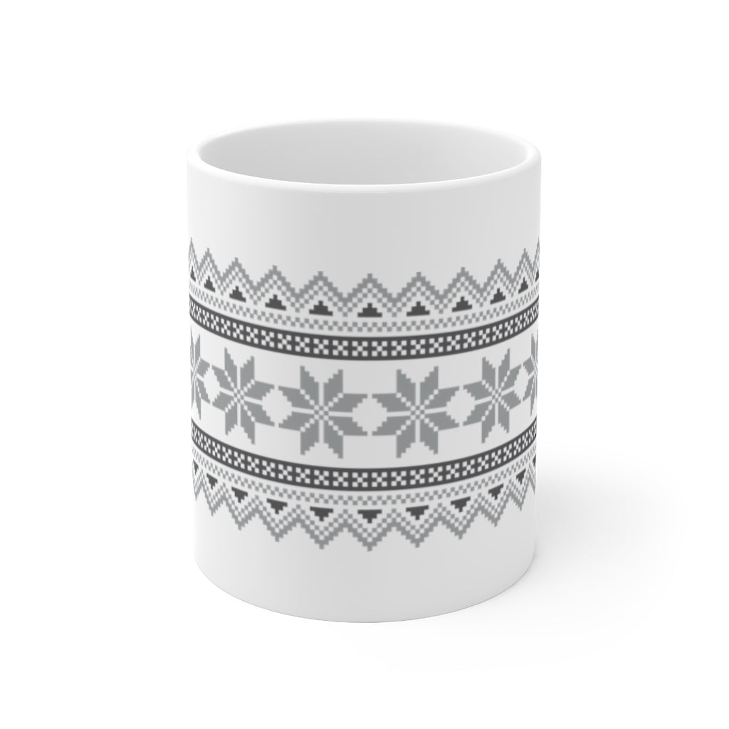 Nordic Sweater Mug - Gray Scandinavian Design Studio