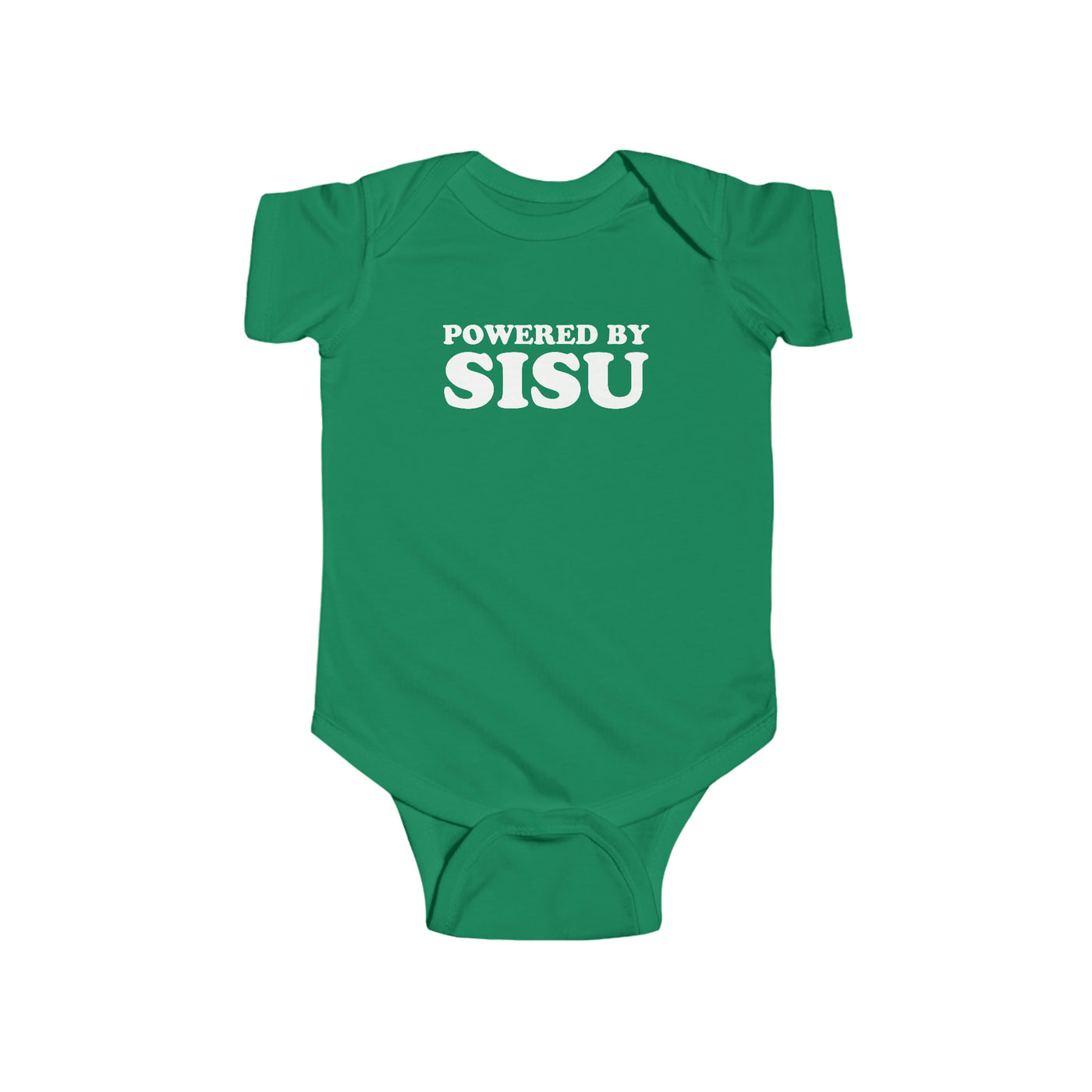 Powered By Sisu Baby Bodysuit