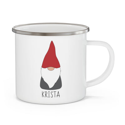 Personalized Scandinavian Gnome Camping Mug - Scandinavian Design Studio