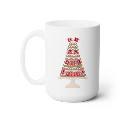 Norwegian Flag Kransekake Mug