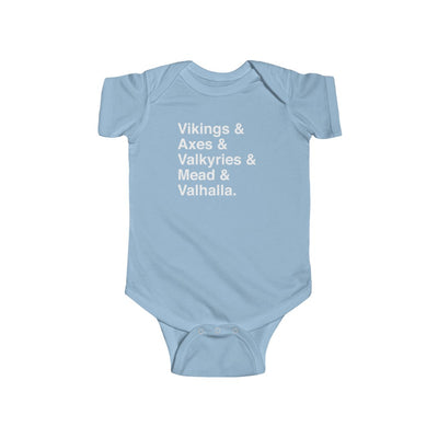 Viking Life Baby Bodysuit Scandinavian Design Studio