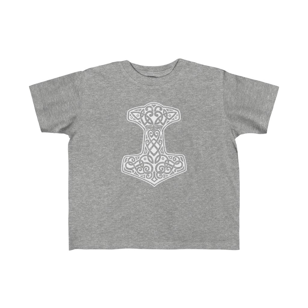 Thor's Hammer Mjolnir Toddler Tee Scandinavian Design Studio