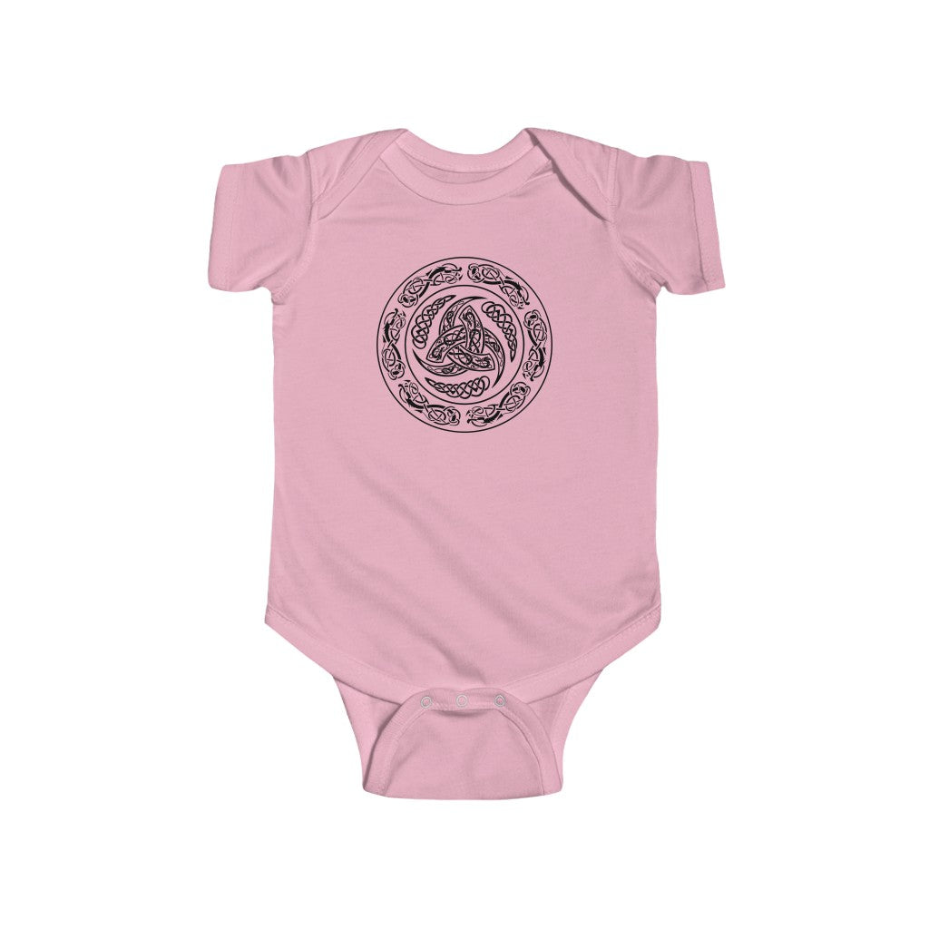 Viking Shield Baby Bodysuit Scandinavian Design Studio