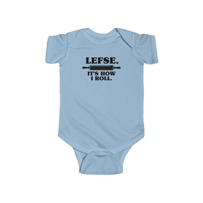 Lefse It's How I Roll Baby Bodysuit Scandinavian Design Studio