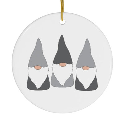 Scandinavian Gnomes Ornament Scandinavian Design Studio