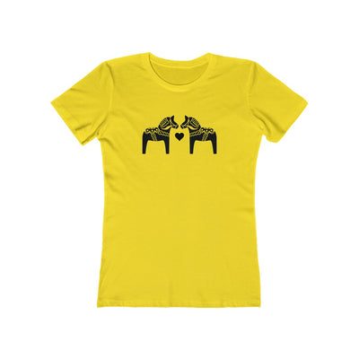 Dala Horse Women's Fit T-Shirt Scandinavian Design Studio