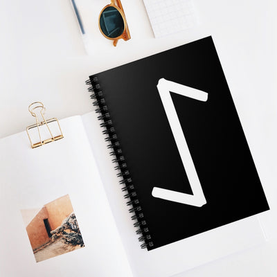 Eihwaz (Yew Tree) Viking Rune Spiral Notebook Scandinavian Design Studio