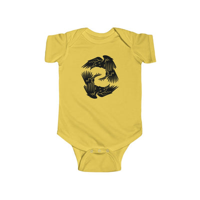 Odin's Ravens Baby Bodysuit Scandinavian Design Studio