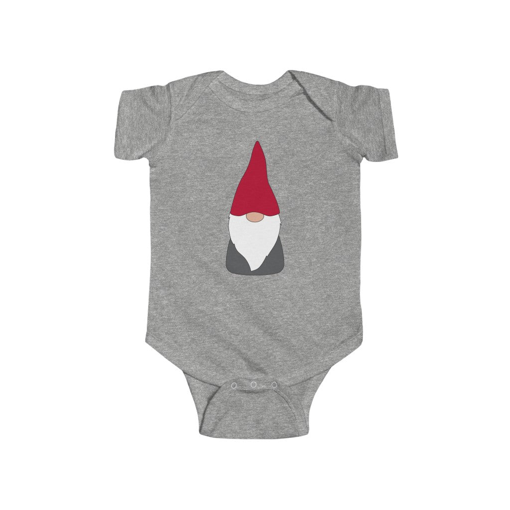 Red Hat Gnome Baby Bodysuit Scandinavian Design Studio