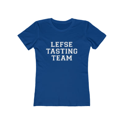 Lefse Tasting Team Women's Fit T-Shirt Scandinavian Design Studio