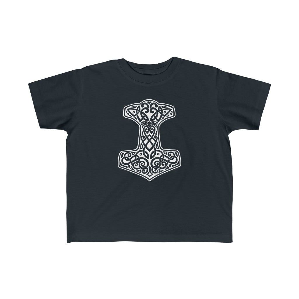 Thor's Hammer Mjolnir Toddler Tee Scandinavian Design Studio