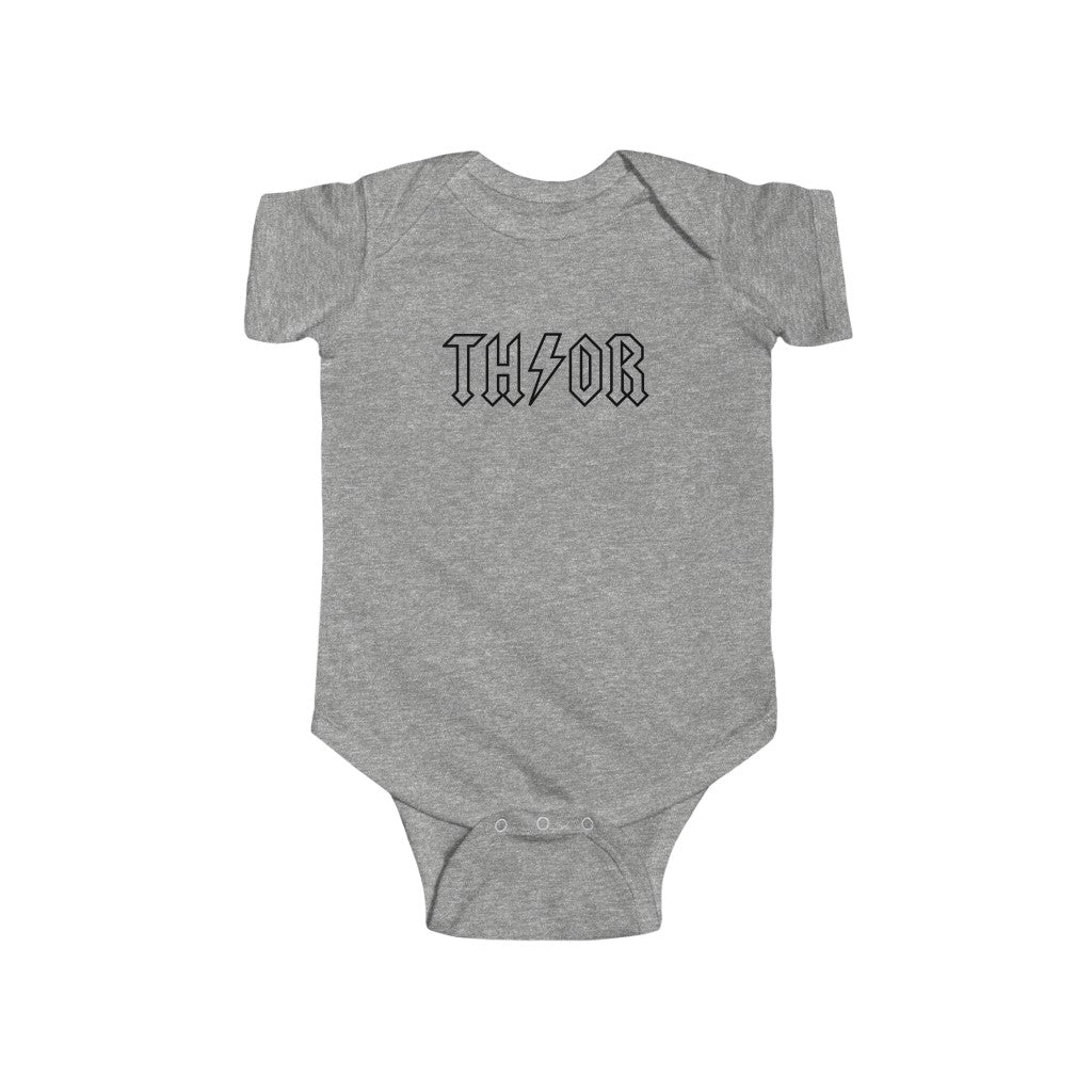Thor God Of Thunder Baby Bodysuit Scandinavian Design Studio