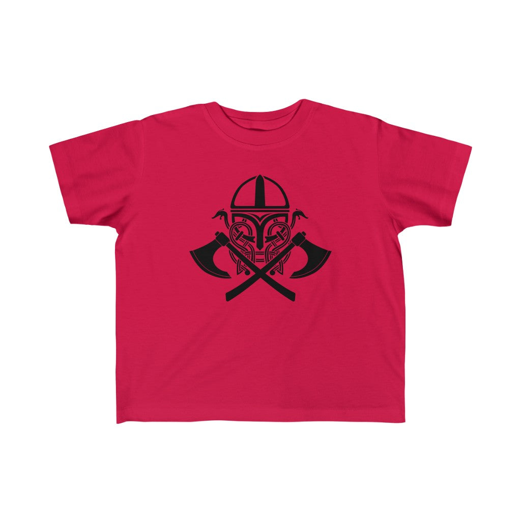 Viking Battle Gear Toddler Tee Scandinavian Design Studio