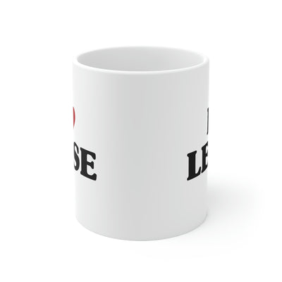 I Love Lefse Mug Scandinavian Design Studio