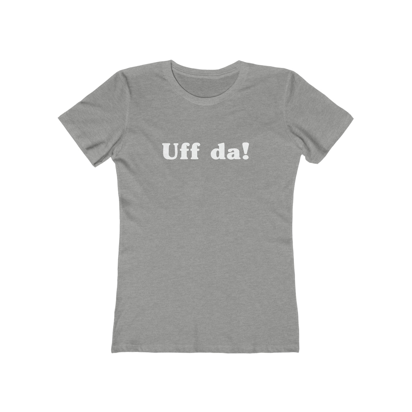 Uff Da Women's Fit T-Shirt Scandinavian Design Studio