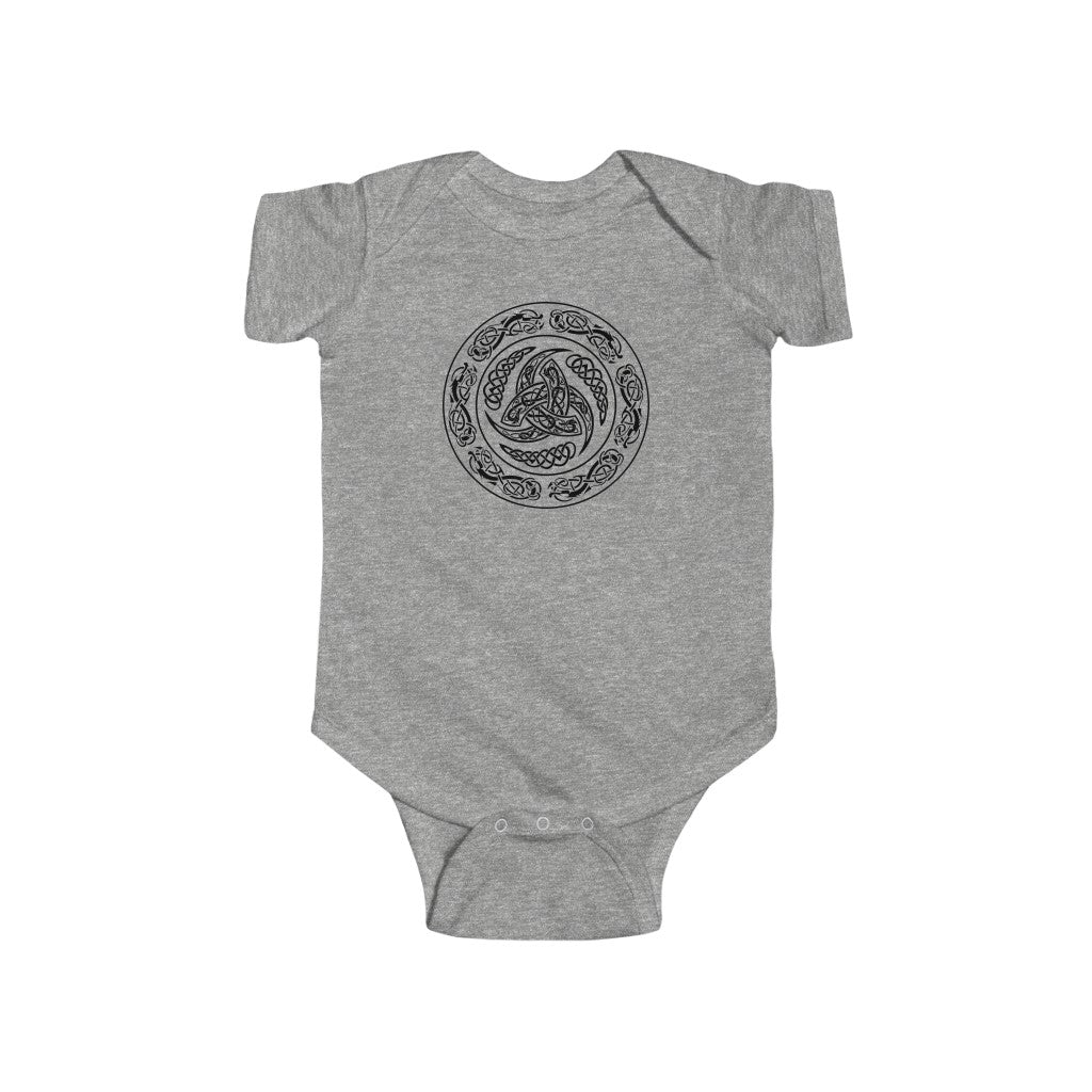 Viking Shield Baby Bodysuit Scandinavian Design Studio