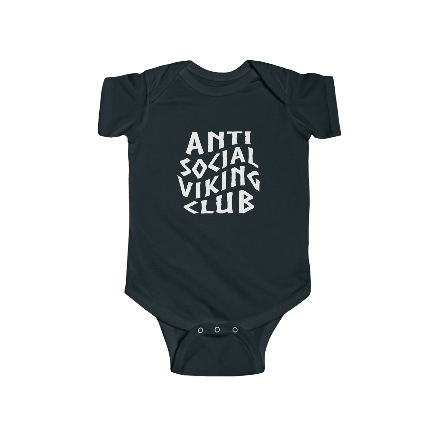 Anti Social Viking Club Baby Bodysuit