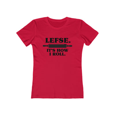 Lefse It's How I Roll Women's Fit T-Shirt Scandinavian Design Studio